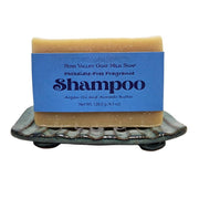 Fern Valley Soap Handmade Goat Milk Shampoo Bar |  Argan Oil & Avocado Butter | For Him Goat Milk Soap White Smoke