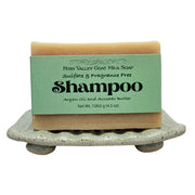 Fern Valley Soap Handmade Goat Milk Shampoo Bar |  Argan Oil & Avocado Butter | Fragrance-Free Goat Milk Soap White Smoke