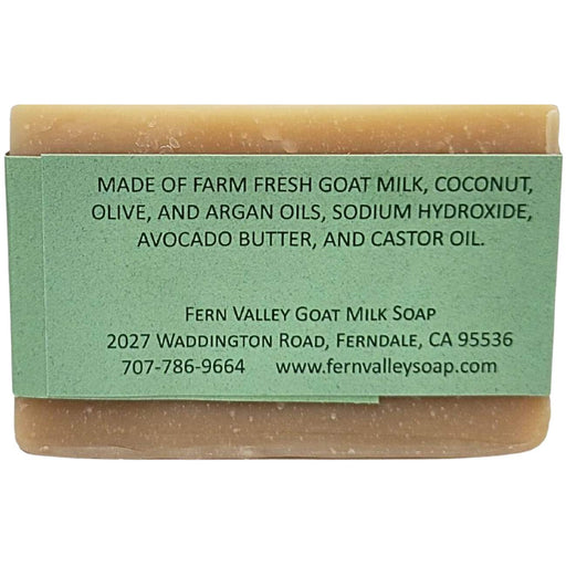 Fern Valley Soap Handmade Goat Milk Shampoo Bar |  Argan Oil & Avocado Butter | Fragrance-Free Goat Milk Soap Dark Sea Green