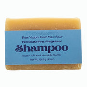 Fern Valley Soap Handmade Goat Milk Shampoo Bar |  Argan Oil & Avocado Butter | For Him Goat Milk Soap Cadet Blue