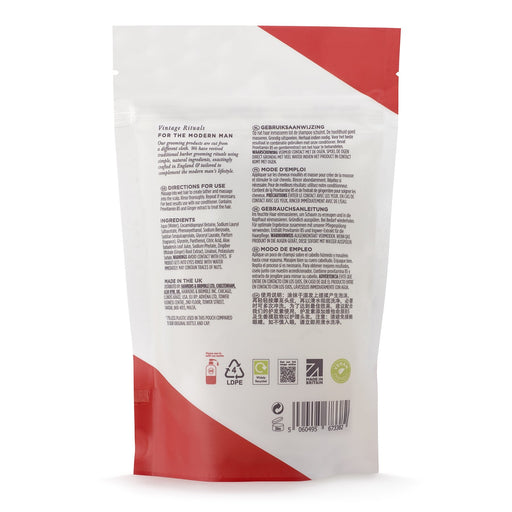 Hawkins & Brimble COM Revitalising Shampoo Refill Pouch 10.1 fl oz Hair care Light Gray