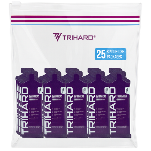 TRIHARD Travel Kit  - Swimmers Shampoo Extra Boost Pool Kit Lavender Pool Kit