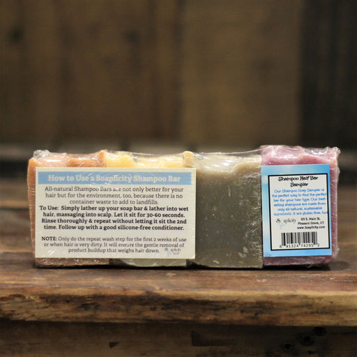 Soaplicity Shampoo Bar Sampler Set Shampoo Bar Dark Slate Gray