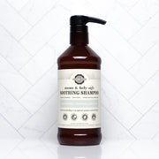 Rustic Strength Soothing Shampoo | Mama + Baby Safe Shampoo White Smoke 16 oz Plastic