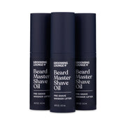 Grooming Lounge Grooming Lounge Beard Master Shave Oil 3 Pack (Save $10) Shaving Oils Dark Slate Gray