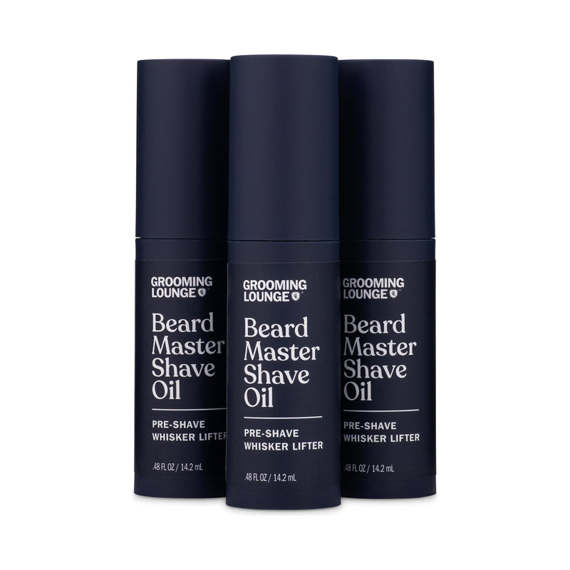 Grooming Lounge Grooming Lounge Beard Master Shave Oil 3 Pack (Save $10) Shaving Oils Dark Slate Gray