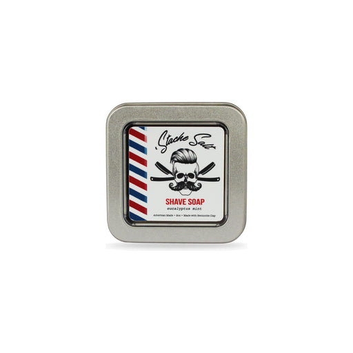 Stache Salt Moustache Wax Shave Pack Shave Kit Gray