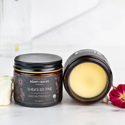 Chagrin Valley Soap & Salve Body Balm: Shea's So Fine Body Balm White Smoke 2 fl oz Jar
