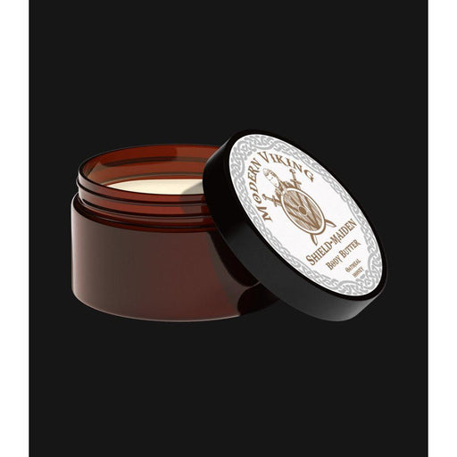 Modern Viking Beard Co. Body Butter Oatmeal Milk and Honey Shield Maiden Black