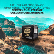 SiberianGreen.com Golden Mountains Shilajit Resin 100g: Pure Altai Mountains Shilajit by Siberian Green Body Wash Dark Turquoise
