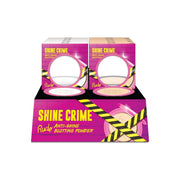 Rude Cosmetics Shine Crime Blotting Powder Display Set, 24pcs Wholesale Set Violet Red
