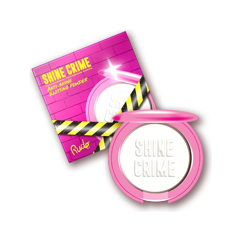 Rude Cosmetics Shine Crime Blotting Powder Display Set, 24pcs Wholesale Set Thistle