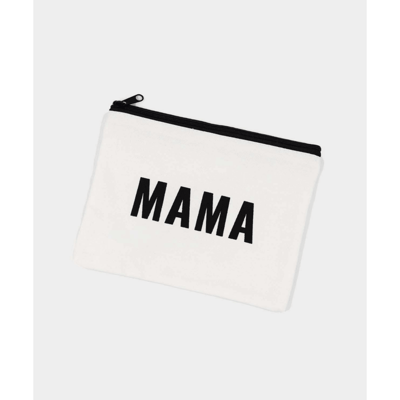 Sunflower Motherhood Mama Pouch Totes White Smoke