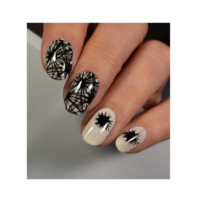 UberChic Beauty Simply Organic-04 Stamping Plate Rosy Brown