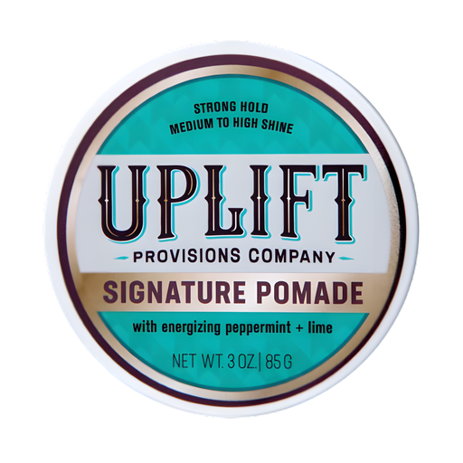 Uplift Provisions Company Signature Pomade 3 oz Pomade Dark Cyan 1 puck / 3.0 oz