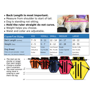 CoyoteVest CoyoteVest Vest White Smoke Mini / Yellow,Mini / Neon Pink,Mini / Turquoise,Mini / Red,Mini / Royal Blue,Mini / Texas Tan,Mini / Fluorescent Orange,Extra Small / Yellow,Extra Small / Neon Pink,Extra Small / Turquoise,Extra Small / Red,Extra Small / Royal Blue,Extra Small / Texas Tan