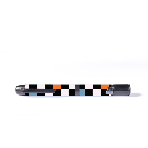 Peelz Skater Grid InPen - Smart Insulin Pen Peelz/Stickers White Smoke