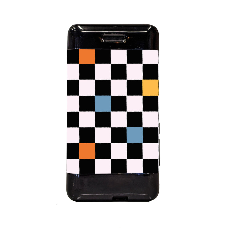 Peelz Skater Grid Sticker for Omnipod DASH® PDM – Pump Peelz Peelz/Stickers Black Case Peelz