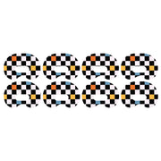 Peelz Skater Grid Medtronic Guardian Connect Patch Tape - Pump Peelz Patch Medical Tape White Smoke 4-Pack Medtronic CGM Tape