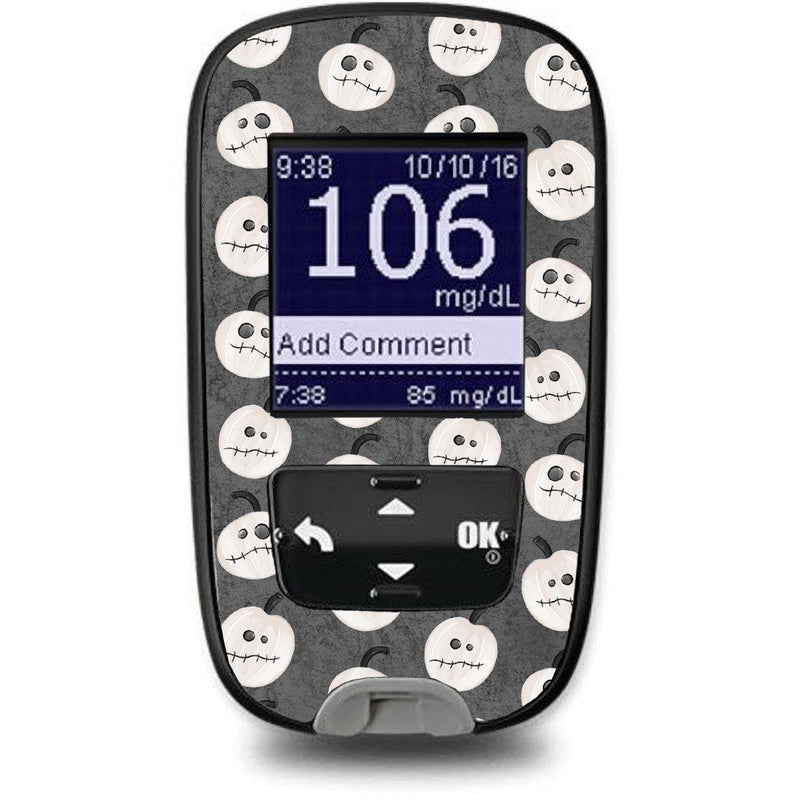 Peelz Skellingkins for the Accu-Chek Guide Glucometer Peelz/Stickers Dim Gray
