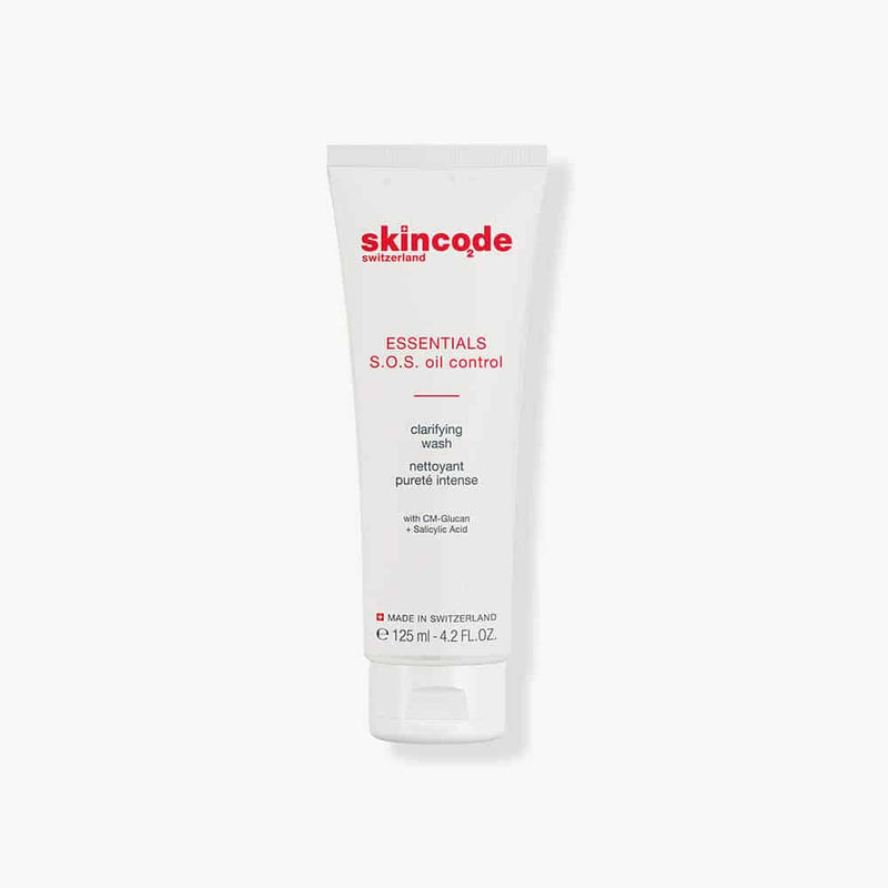 Nava Beauty Skincode S.O.S Oil control Clarifying Wash 125ML Cleansers Lavender Default Title