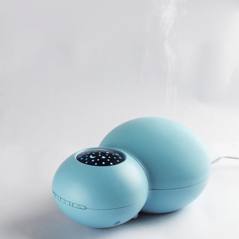 ZAQ Skin & Body ZAQ Sky Kids Aromatherapy Diffuser & Night Light Diffusers Light Gray White,Blue,Orange,Pink,Black