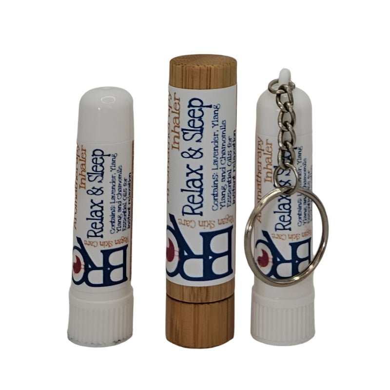 By Robin Creations Relax & Sleep Aromatherapy Inhaler Aromatherapy White Smoke Plastic - without a keychain,Plastic - with a keychain,Bamboo (100% Plastic-Free & Zero Waste)