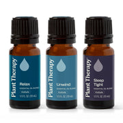 Plant Therapy Sleep Easy Essential Oil Blend Set Essential Oil White Smoke