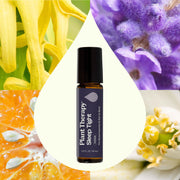Plant Therapy Sleep Tight Essential Oil Blend Pre-Diluted Roll-On Essential Oil Seashell 10 mL