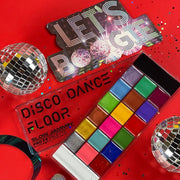 Rude Cosmetics Disco Dance Floor ProFX Palette - Slow Jammin' Makeup Firebrick Slow Jammin'