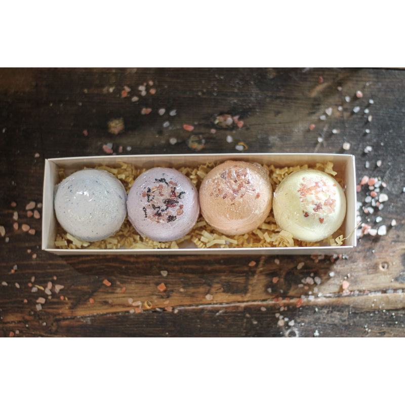 Soaplicity Bath Bomb Gift Sets Bath Bombs Dark Slate Gray Small Pack of 4
