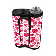 Peelz Smiley Hearts Sticker for Medtronic MiniMed 770G & 780G Peelz/Stickers White Smoke Back and Clip Peelz