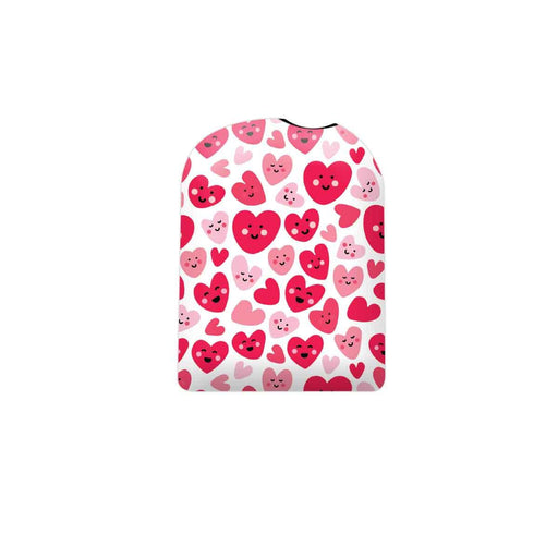 Peelz Smiley Hearts Pod Sticker – Pump Peelz Peelz/Stickers White Smoke
