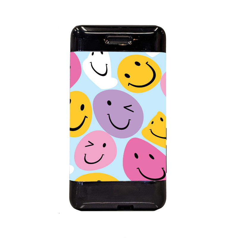 Peelz Smilies Sticker for Omnipod DASH® PDM – Pump Peelz Peelz/Stickers White Smoke Case Peelz