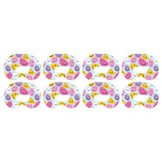 Peelz Smilies Medtronic Guardian Connect Patch Tape - Pump Peelz Patch Medical Tape White Smoke 4-Pack Medtronic CGM Tape