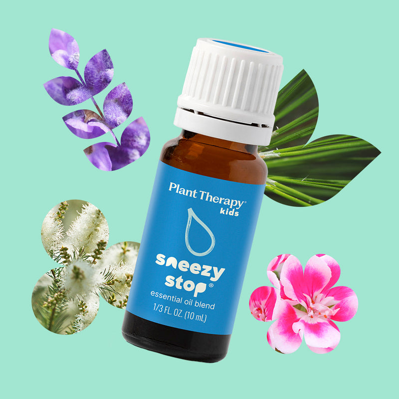 Plant Therapy Sneezy Stop Essential Oil Essential Oil Powder Blue 10 mL,30 mL