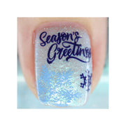 UberChic Beauty It's A Season Of Joy Stamping Plate Gray