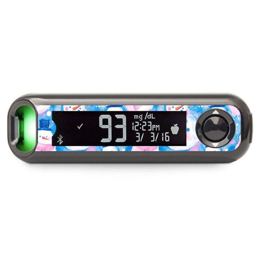 Peelz Snowman Sticker for Bayer Contour© Next One Glucometer Peelz/Stickers Dark Slate Gray