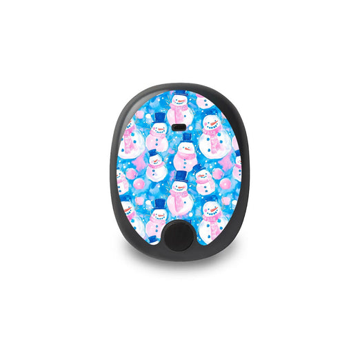 Peelz Snowman Sticker for Eversense Smart Transmitter Peelz/Stickers White Smoke