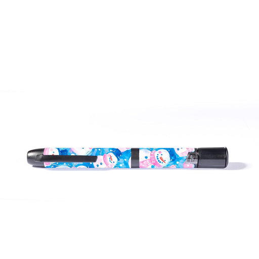 Peelz Snowman Sticker for InPen - Smart Insulin Pen Peelz/Stickers White Smoke