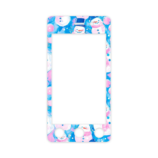 Peelz Snowman Sticker for Omnipod DASH® PDM – Pump Peelz Peelz/Stickers White Smoke Whole System Peelz (front + case),Front Peelz,Case Peelz