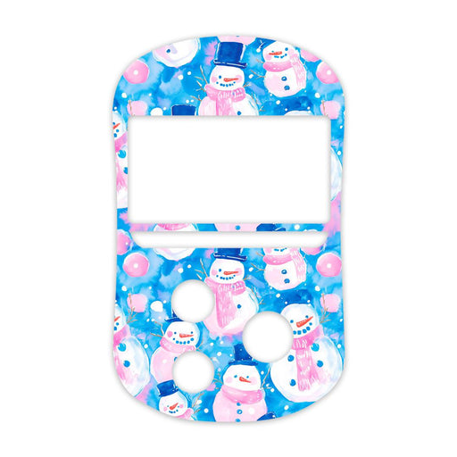 Peelz Snowman Sticker for OneTouch Verio Flex Glucometer Peelz/Stickers White Smoke