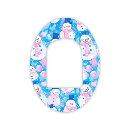 Peelz Snowman Pod Patch Tape - Pump Peelz Patch Medical Tape White Smoke 12-Pack (Set of 12 Patches),4-Pack (Set of 4 Patches),1-Single (One Patch)
