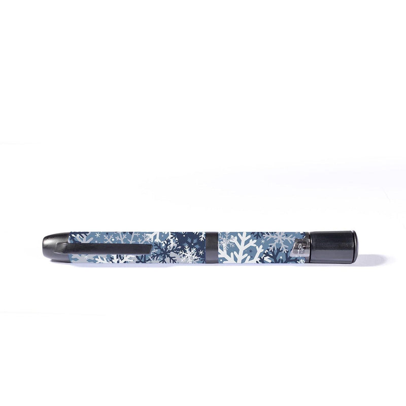 Peelz Snowy Camo InPen - Smart Insulin Pen Peelz/Stickers Light Slate Gray