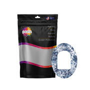 Peelz Snowy Camo Pod Patch Tape - Pump Peelz Patch Medical Tape White Smoke 12-Pack (Set of 12 Patches)