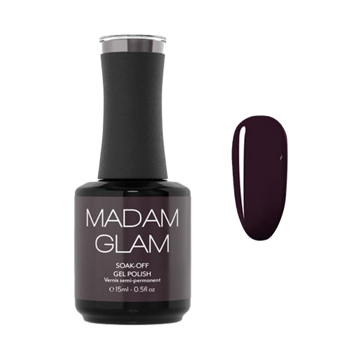 Madam Glam Deep Dark Purple Black
