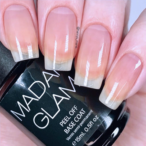 Madam Glam Peel Off Base Coat Light Pink