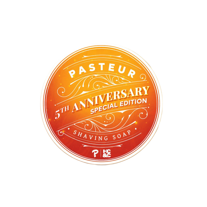 Hendrix Classics & Co HC&C x Pasteur "5th Anniversary" Special Edition Shaving Set White Smoke Sample Shaving Soap 1g,Shaving Soap 4 Oz,Shaving Cream 4 Oz,Aftershave 3.4 oz,EDP 1 oz
