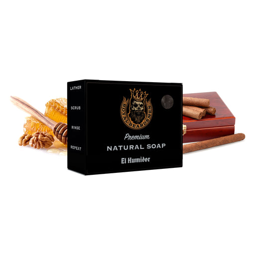 Royal Beardsmen El Humidor Soap Bar Soap Bar Rosy Brown