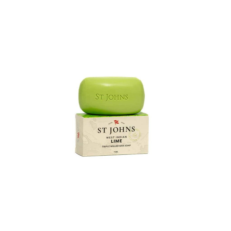 St Johns Fragrance Co LLC™ West Indian Lime Bar Soap Soap Wheat 189A